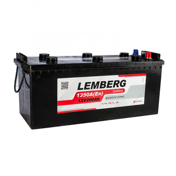 Аккумулятор 200 Ач/12В LEMBERG (корпус 190) LB200-3