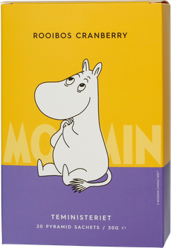 Herbata rooibos Teministeriet Moomin Cranberry 20 szt (7340023002852)