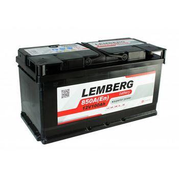 Аккумулятор 100 Ач/12В LEMBERG battery Euro LB100-0