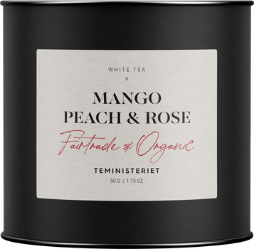 Herbata sypana Teministeriet Fairtrade Collection Mango Peach & Rose 50 g (7340023003538)