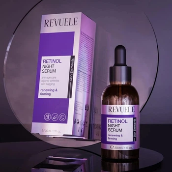 Нічна сироватка для обличчя з ретинолом Revuele Retinol Night Serum, 30 мл