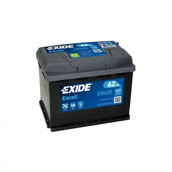 Аккумулятор автомобильный EXIDE EXCELL 62A (EB620) (255791)