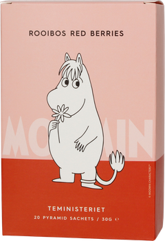 Чай ройбуш Teministeriet Moomin Red Berries 20 шт (7340023002869)