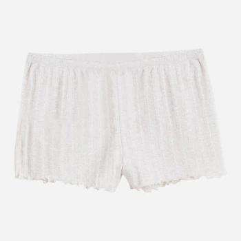 Шорты женские H&M 1070459c29 XS Бежевые (KC1000000051152)