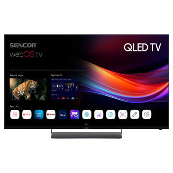 Телевизор 65 дюймов Sencor SLE 65Q870TCSB (QLED 4К Smart TV T2/S2 — W25-AB3098) Б/У