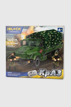 Іграшка конструктор Армія з тентом IBLOCK PL-921-443 Різнокольоровий (6904114538326) shop (6904114538326)