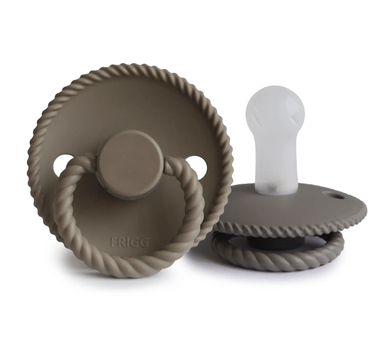Пустышка Frigg Silicone Rope Portobello 6-18 месяцев
