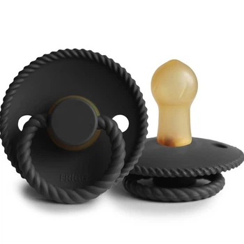 Пустышка Frigg Rope Black 6-18мес