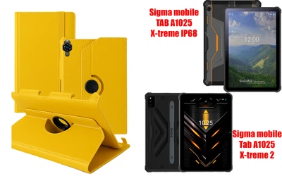 Чехол Spinner360 для планшета Sigma mobile Tab A102, цвет Yellow