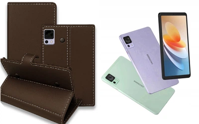 Книга-трансформер Armor для планшета DOOGEE T20 Mini, T20 Mini Pro, цвет TM brown