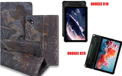 Книга-трансформер Armor для планшета DOOGEE R10, DOOGEE R20, цвет Hrab