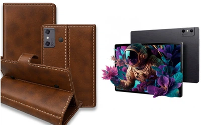 Книга-трансформер Armor для планшета ZTE Nubia Pad 3D, цвет Yantar