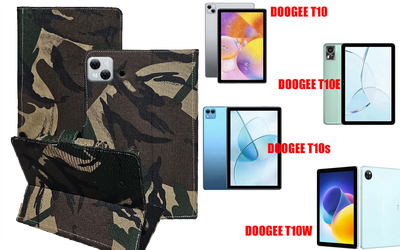 Книга-трансформер Armor для планшета DOOGEE T10, T10E, T10s, T10W, цвет Saxara