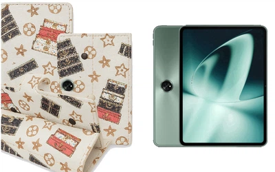 Книга-трансформер Armor для планшета OnePlus Pad, Pad 2, Pad Go, Pad Pro, цвет L. white