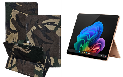 Книга-трансформер Armor для планшета Microsoft Surface Pro 10, Pro 11, Pro 11 X Elite, цвет Saxara