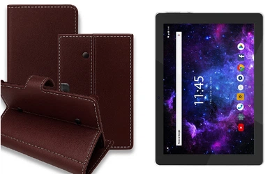 Книга-трансформер Armor для планшета Assistant AP-108 Cetus, цвет Wine-Red