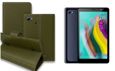 Книга-трансформер Armor для планшета Tecno Tab 7 P704a, цвет Olive