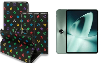 Книга-трансформер Armor для планшета OnePlus Pad, Pad 2, Pad Go, Pad Pro, цвет L. black