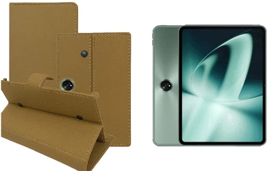 Книга-трансформер Armor для планшета OnePlus Pad, Pad 2, Pad Go, Pad Pro, цвет Coyote