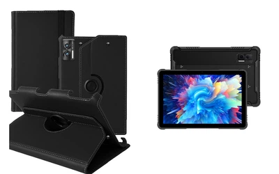Чехол Spinner360 для планшета DOOGEE R08, цвет Black