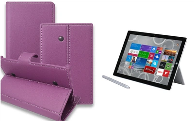 Книга-трансформер Armor для планшета Microsoft Surface Pro 2, Pro 3, Pro 4, цвет Violet