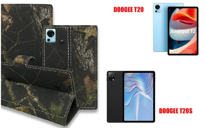 Книга-трансформер Armor для планшета DOOGEE T20, T20S, цвет Dybok