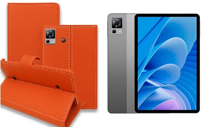 Книга-трансформер Armor для планшета DOOGEE T30, T30 Pro, цвет Orange