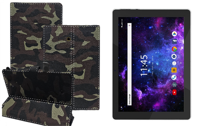Книга-трансформер Armor для планшета Assistant AP-108 Cetus, цвет Xaki TM