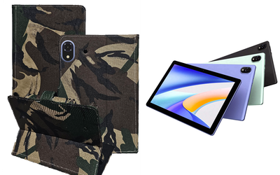 Книга-трансформер Armor для планшета DOOGEE Tab U10, U10 Pro, цвет Saxara