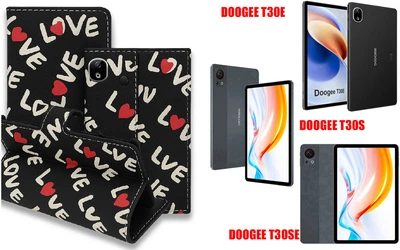 Книга-трансформер Armor для планшета DOOGEE T30E, T30S, T30SE, цвет Love