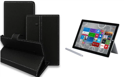 Книга-трансформер Armor для планшета Microsoft Surface Pro 2, Pro 3, Pro 4, цвет Black