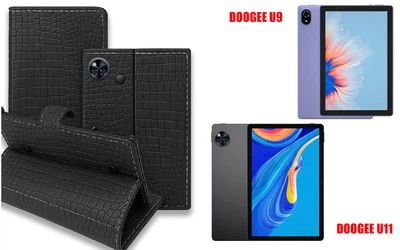 Книга-трансформер Armor для планшета DOOGEE U9, DOOGEE U11, цвет Crocodile