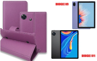 Книга-трансформер Armor для планшета DOOGEE U9, DOOGEE U11, цвет Violet