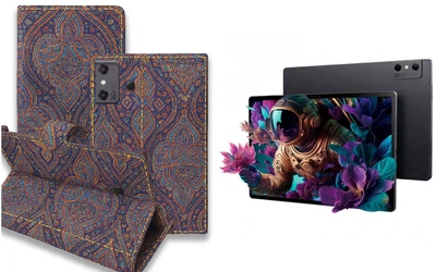 Книга-трансформер Armor для планшета ZTE Nubia Pad 3D, цвет Pestryy