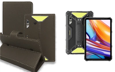 Книга-трансформер Armor для планшета Ulefone Armor Pad 3 Pro, цвет Gray tm