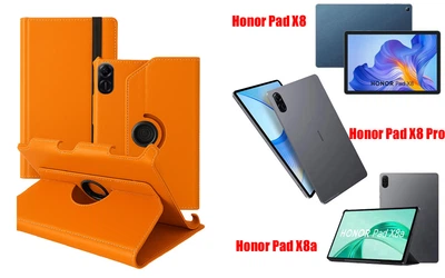 Чехол Spinner360 для планшета Honor Pad X8, цвет Orange