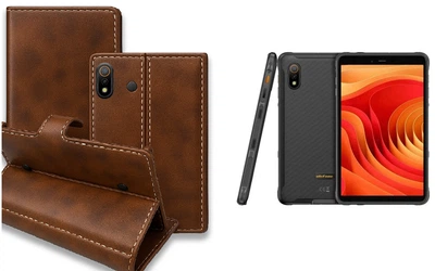 Книга-трансформер Armor для планшета Ulefone Armor Pad Lite, Armor Pad Pro, цвет Yantar