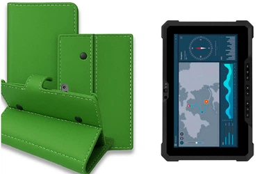 Книга-трансформер Armor для планшета Dell Latitude 7220, цвет Green