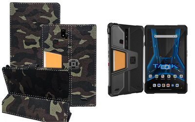Книга-трансформер Armor для планшета Unihertz Tank Pad, цвет Xaki TM