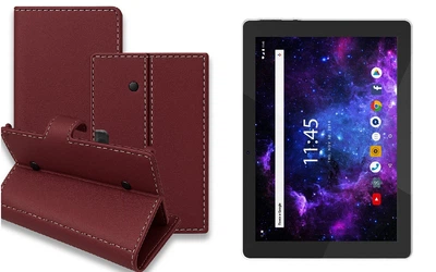 Книга-трансформер Armor для планшета Assistant AP-108 Cetus, цвет Bordo