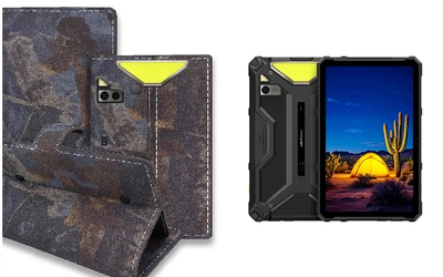 Книга-трансформер Armor для планшета Ulefone Armor Pad 4 Ultra, цвет Hrab