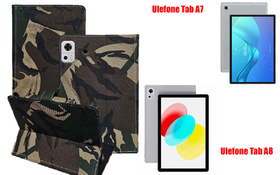 Книга-трансформер Armor для планшета Ulefone Tab A7, Tab A8, цвет Saxara