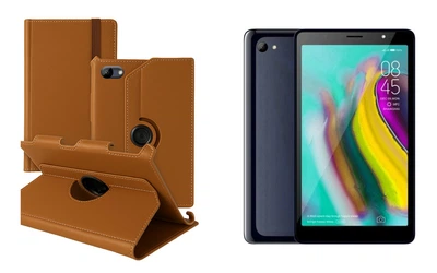 Чехол Spinner360 для планшета Tecno Tab 7 P704a, цвет Braun
