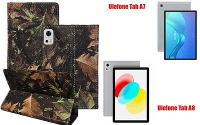 Книга-трансформер Armor для планшета Ulefone Tab A7, Tab A8, цвет Klen