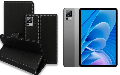 Книга-трансформер Armor для планшета DOOGEE T30, T30 Pro, цвет Black