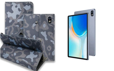 Книга-трансформер Armor для планшета Ulefone Tab W10, цвет Khaki winter