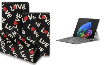 Книга-трансформер Armor для планшета Microsoft Surface 11 pro Copilot+, цвет Love
