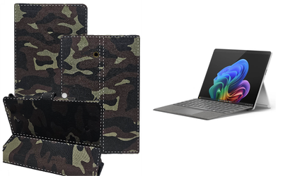 Книга-трансформер Armor для планшета Microsoft Surface 11 pro Copilot+, цвет Xaki TM