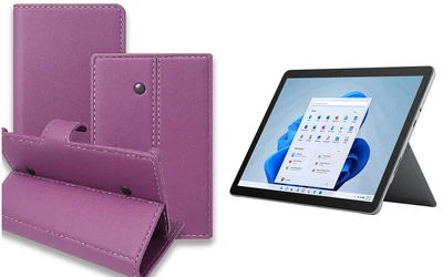 Книга-трансформер Armor для планшета Microsoft Surface Go, Go 2, Go 3, цвет Violet