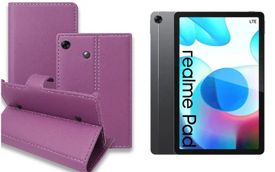 Книга-трансформер Armor для планшета Realme Pad 10.4, цвет Violet